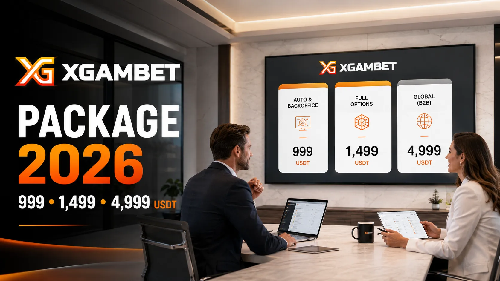 แพ็กเกจ XGAMBET 2026 ราคา Setup สำหรับ Auto Backoffice Full Options และ Global B2B